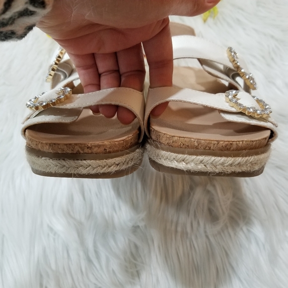 ADRIENNE VITTADINI Sport Espadrilles Sandals White Color SIZE 8 1/2 M.. - Picture 7 of 17